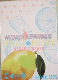 High Hemp CBD Organic wraps- HYDRO LEMONADE 