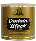 CAPTAIN BLACK GOLD PIPE TOBACCO 7 OZ CAN 