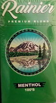 RAINIER MENTHOL 100 BOX 