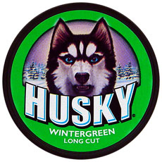 HUSKY LONG CUT WINTERGREEN 5CT ROLL 